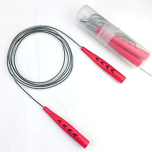 WYOERN Jump Rope Skipping Rope Workout Weighted Jumping Rope Adjustable Jump Rope Exercise Training Jumping Rope Fitness for Adults Aerobic Exercises, Speed Training, Endurance Training & Gym Workout