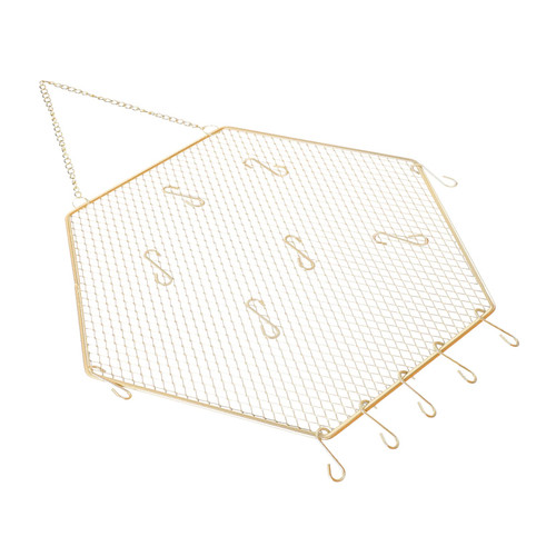 NOLITOY 1 Set Wall Jewelry Rack Hanging Jewelry Organizer Necklace Display Holder Wall Jewelry Holder Necklaces Wall Hanging Organizer Jewelry Hanger Mount Iron Earring NOLITOY 1 Set Wall Jewelry Rack Hanging Jewelry Organizer Necklace Display Holder Wall Jewelry Holder Necklaces Wall Hanging Organizer Jewelry Hanger Mount Iron Earring