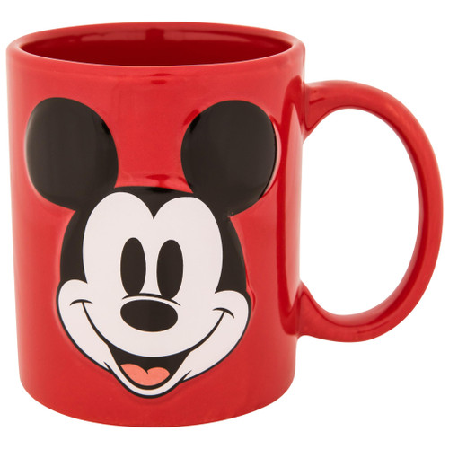 Jerry Leigh Mickey Mouse Signature 11oz. Relief Mug