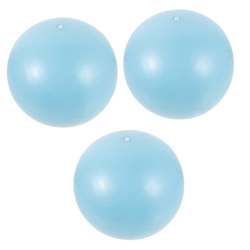 Toddmomy 3pcs Pilates Ball PVC Fittings Mini Exercise Ball Yoga Accessories Balance Yoga Ball Gym Exercise Ball Stability Ball Chair Home Workout core Ball Yoga Supply Reusable core Ball