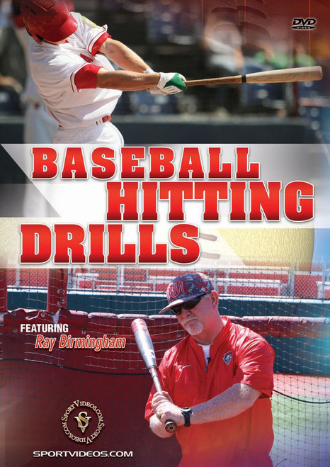 Baseball Hitting Drills DVD - Tips from NCAA College Coach Ray Birmingham