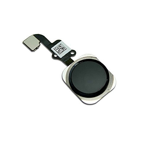Replacement Home Button for iPhone 6 / 6 Plus with Flex Cable Touch ID Sensor Home Key Assembly (Black) US Shipping