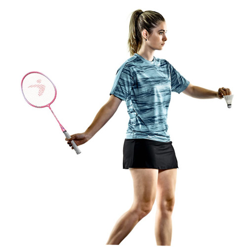 Toddmomy 1 Pair Badminton Training Rackets Beginners Badminton Racket Suit Kids Badminton Racket Playing Badminton Racket Practice Badminton Racquets Shuttlecock Aluminum Alloy Child