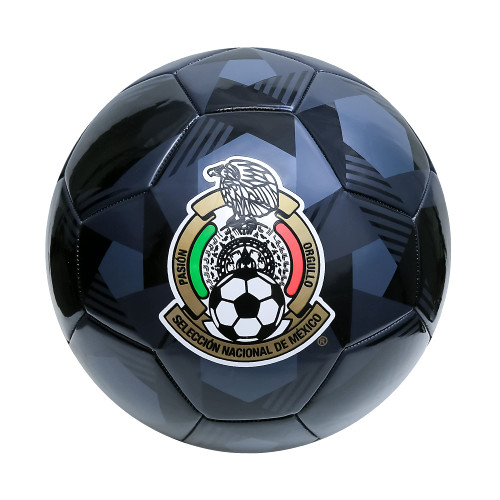 Icon Sports FMF Mexico National Football Team Soccer Ball, Black, 5 Icon Sports FMF Mexico National Football Team Soccer Ball, Black, 5