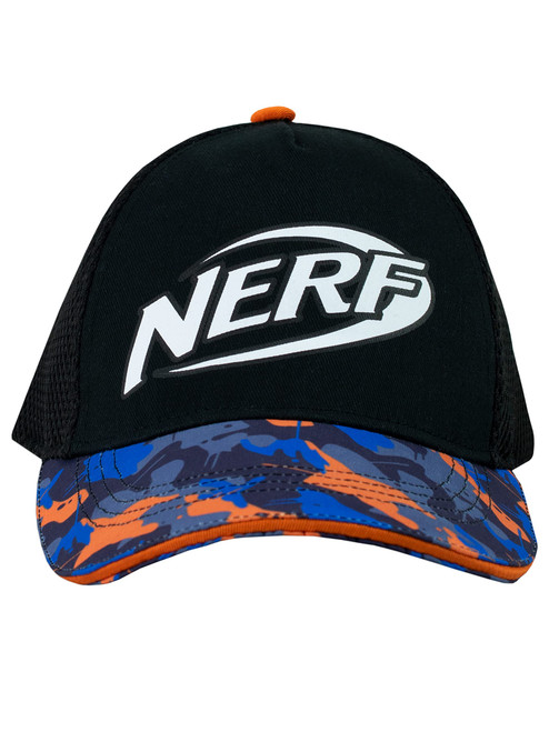 NERF Baseball Cap Kids Camouflage Hat for Boys Or Girls Multicolored One Size NERF Baseball Cap Kids Camouflage Hat for Boys Or Girls Multicolored One Size
