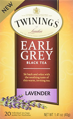 Twining Tea Lavender Earl Grey, 1.41 oz (20 COUNT)
