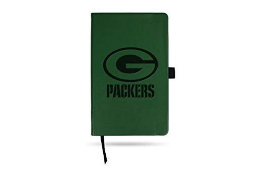 Rico Industries NFL Green Bay Packers Laser-Engraved Color Notepad, 5.25 x 8.25-inches