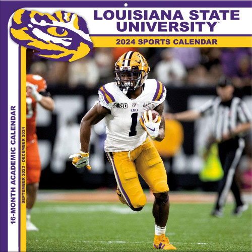 Turner Licensing, COL LSU Tigers 2024 Wall Calendar