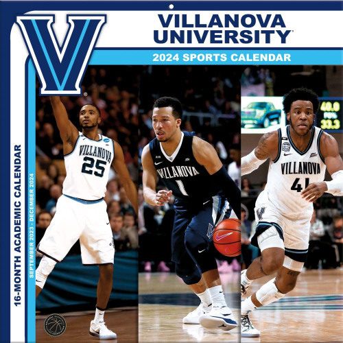Turner Licensing, COL Villanova Wildcats 2024 Wall Calendar