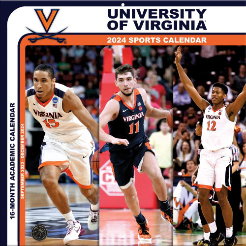 Turner Licensing, COL Virginia Cavaliers 2024 Wall Calendar