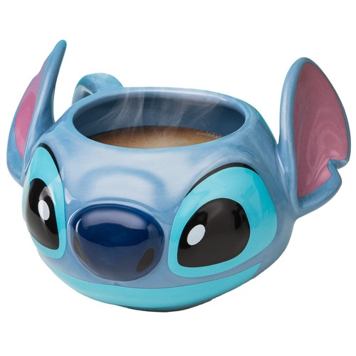 Disney Stitch Ceramic Coffee Mug | Officially Licensed Lilo and Stitch Cute Mug