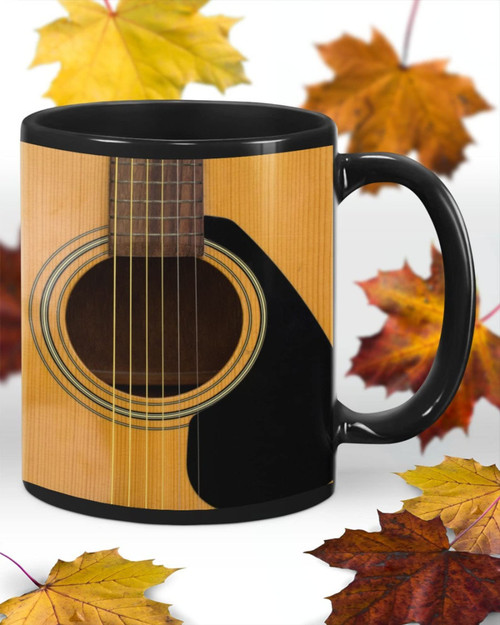 VTmaio Funny Mug Guitar Coffee Mug Guitar Collection Mug Classical Guitar Mug Gifts For Men Women Guitarist Musicians Gifts Best Gifts For Birthday Valentine Christmas Thanksgiving 11OZ