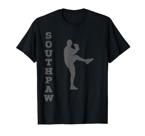 Southpaw Lefty Baseball Left Handed Funny Pitcher T-shirt T-Shirt
