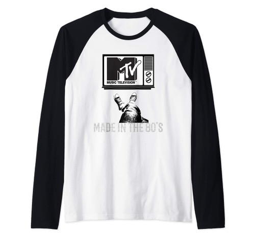 Mademark x MTV - MTV Made in the 80's Vintage Shirt for MTV Fans Men Women Raglan Baseball Tee Mademark x MTV - MTV Made in the 80's Vintage Shirt for MTV Fans Men Women Raglan Baseball Tee