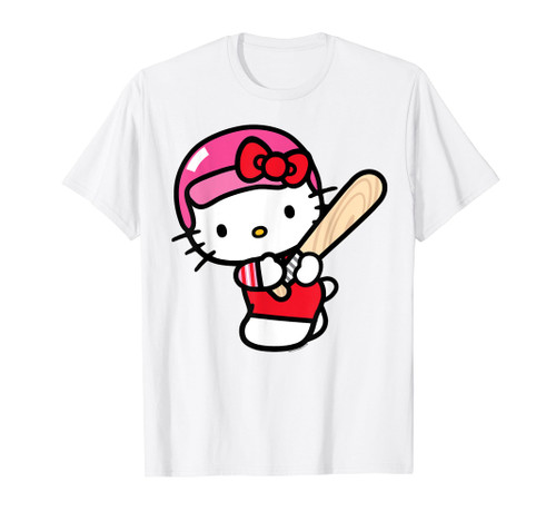 Hello Kitty Baseball Player Tee Shirt T-Shirt