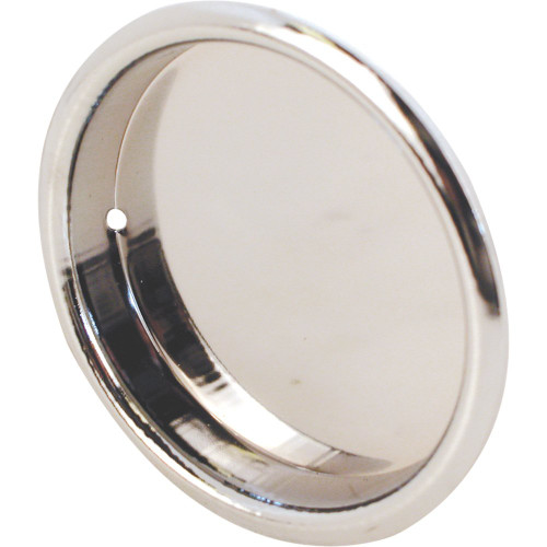 Slide-Co 162062 2-Inch Round Bypass Door Pull Handle, Chrome Plated,(Pack of 2)