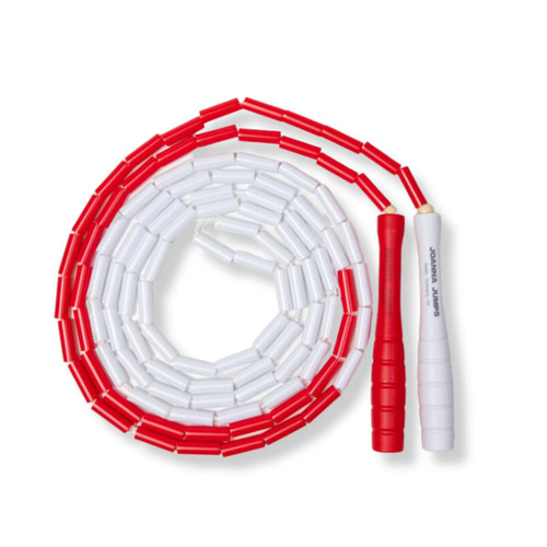 Segmented Jump Rope for Fitness and Exercise - Adjustable Jump Ropes with Plastic Handles - Tangle-Free Skipping Rope for Crossfit, Gym, Cardio and Endurance Training - Jumping Rope for Workout (Pink and White) Segmented Jump Rope for Fitness and Exercise - Adjustable Jump Ropes with Plastic Handles - Tangle-Free Skipping Rope for Crossfit, Gym, Cardio and Endurance Training - Jumping Rope for Workout (Pink and White)