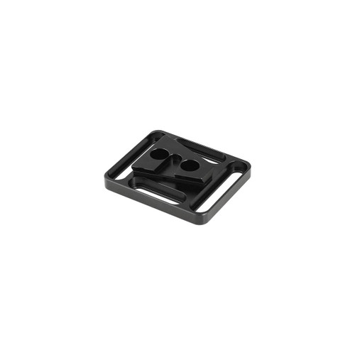 CAMVATE Quick Release Male V-Lock Wedge Mount + Base Plate with 1/4"-20 Mounting Points and Grooves