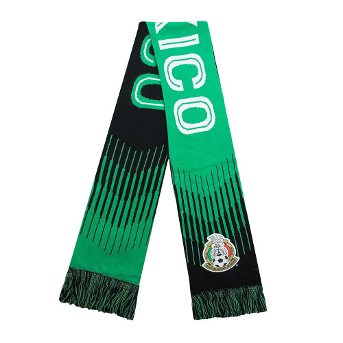 Icon Sports FMF Mexico National Football Team Logo Dash Team Scarf, Green Icon Sports FMF Mexico National Football Team Logo Dash Team Scarf, Green