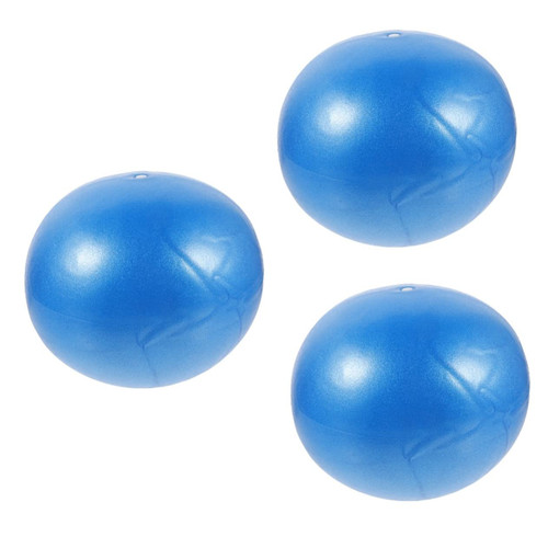 Garneck 3pcs Pilates Ball Exercise Ball Small core Training Ball Guide Barre Ball Balance Ball core Ball for Pilates Workout Ball for Women Physio Ball Yoga Supplies Fitness PVC Inflatable