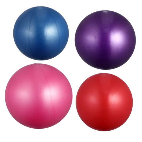 Parliky 4pcs Barre Ball Exercise Ball Chair Gym Stability Exercise Ball Massage Lacrosse Pilates Yoga Ball Posture Workout Balls for Exercise Barre Equipment Balance Fitness Small Ball