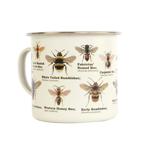 Gift Republic Ecologie Bee Enamel Mug
