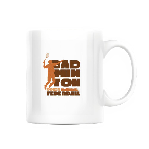 Stylish Badminton Player Quote Gift for Athletes and Sports Fans 11oz 15oz White Coffee Mug Stylish Badminton Player Quote Gift for Athletes and Sports Fans 11oz 15oz White Coffee Mug