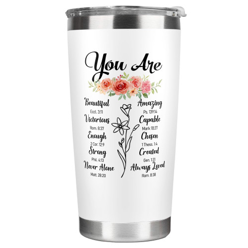 Christian Gifts for Women - Birthday Gifts for Women - Religious Gifts for Women - Spiritual Gifts, Inspirational Gifts, Encouragement Gifts for Women - Christmas Gifts for Women - 20 Oz Tumbler Christian Gifts for Women - Birthday Gifts for Women - Religious Gifts for Women - Spiritual Gifts, Inspirational Gifts, Encouragement Gifts for Women - Christmas Gifts for Women - 20 Oz Tumbler