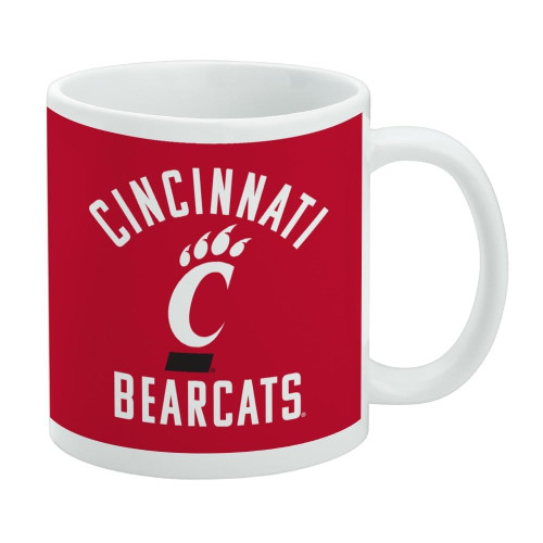 GRAPHICS & MORE University of Cincinnati Bearcats Logo Ceramic Coffee Mug, Novelty Gift Mugs for Coffee, Tea and Hot Drinks, 11oz, White