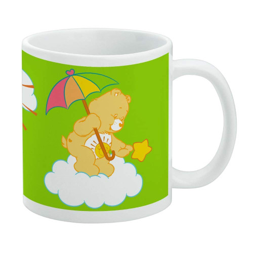 GRAPHICS & MORE Care Bears Funshine Bear Ceramic Coffee Mug, Novelty Gift Mugs for Coffee, Tea and Hot Drinks, 11oz, White