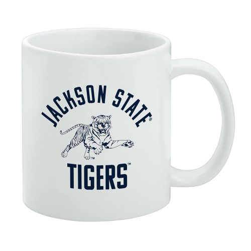 GRAPHICS & MORE Jackson State University Tigers Ceramic Coffee Mug, Novelty Gift Mugs for Coffee, Tea and Hot Drinks, 11oz, White