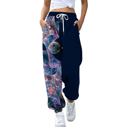 Bblulu Women Active Sweatpants High Waist Athletic Track Pants Running Workout Joggers Sweat Pants with Pockets Purple