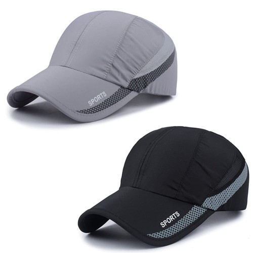 HH HOFNEN Quick Dry Cap Lightweight Running Hats Outdoor Airy Mesh Adjustable Sports Sun Hat UV Protection Hat for Men Women