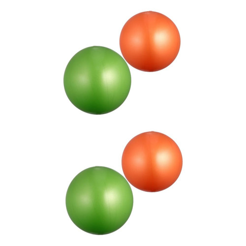 VANZACK 4 Pcs Balancer Exercise Ball Gym Ball Small Bender Yoga Balls Stability Exercise Ball Pilate Training Ball Gym Excercise Workout Ball Anti-Burst Yoga Ball Thicken Hockey Fitness