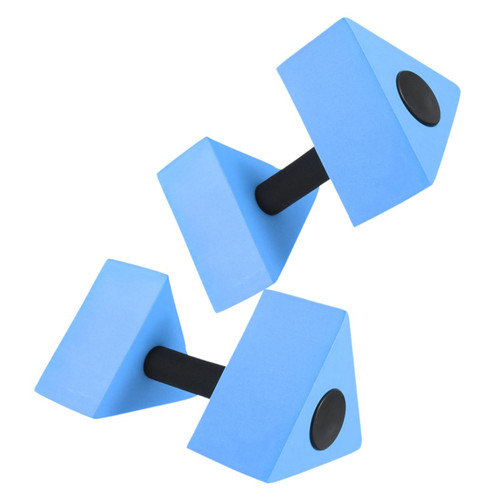 CLISPEED 2pcs Water Dumbbells Barbell Gym Equipment Hand Weights Water Weight Exercise Equipment Exercise & Fitness Dumbbells Travel Weights for Exercising Eva Dumbbell Set Aerobic Miss