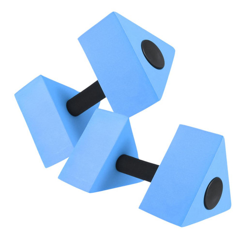Kisangel 2pcs Water Dumbbells Barbell Gym Equipment Weights Dumbbells Exercise Weights Water Weight Water Aerobics Weights Pool Weights Workout Weights Sports Eva Training Equipment Fitness