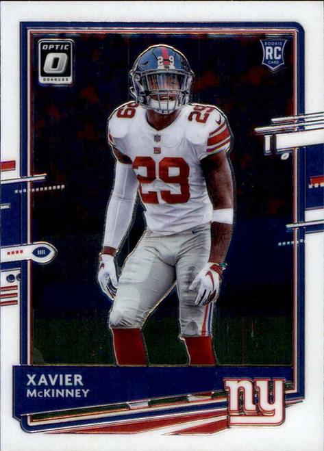 2020 Donruss Optic #121 Xavier McKinney Rookies RC Rookie New York Giants NFL Football Trading Card 2020 Donruss Optic #121 Xavier McKinney Rookies RC Rookie New York Giants NFL Football Trading Card