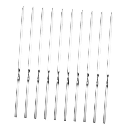 YARNOW 1 Set 30 Pcs Piercing Needle Kabob Skewers Grill Skewers for Outdoor Grill Skewers for Kabobs Bbq Skewers Outdoor Bbq Barbecue Sticks Barbecue Tool Stainless Steel Meat Skewers