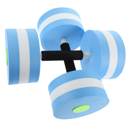BESPORTBLE 2pcs Pool Weights Aquatic Dumbbell Swimming Dumbbells Water Resistance Aerobics Aquatic Hand Bar Weights Dumbbells Floating Dumbbells Pool Float Weight Eva Detachable Miss Handle