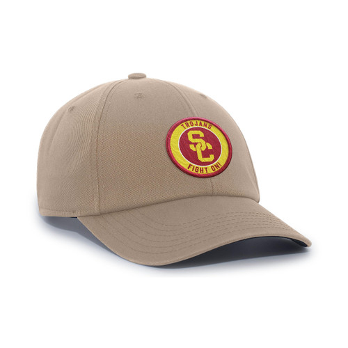 Pacific Headwear Standard USC Hybrid Cotton Dad Cap, Main