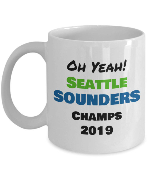 Seattle Sounders Champs 2019 Coffee Mug Soccer Football Futbol Champions