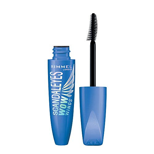 Rimmel Wow Wings Mascara, Waterproof Black, 0.4 Fluid Ounce