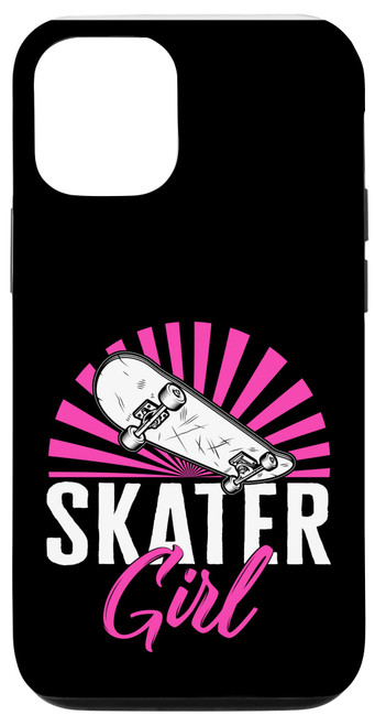 iPhone 12/12 Pro Skater Girl Rollerblading Women's Skate Roller Rollerblades Case