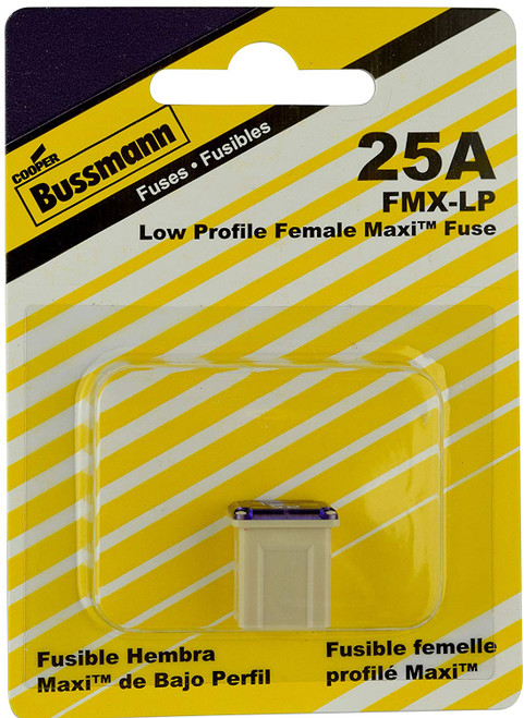 Bussmann BP/FMX-25LP-RP 25 Amp Low Profile ATM Fem Maxi Fuse