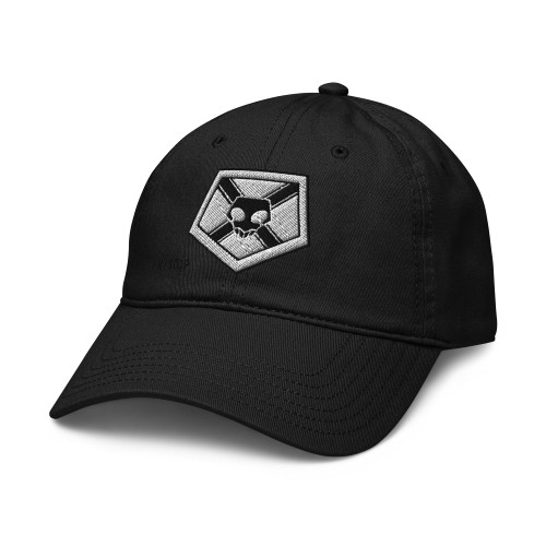 Bleach Anime Series Embroidered Substitute Soul Reaper Adjustable Baseball Hat, Black, One Size