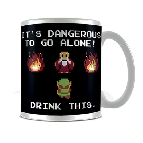 Pyramid International The Legend Of Zelda Drink This Ceramic Mug, Porcelain, Multi-Colour