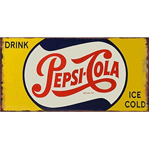 Easy Painter Drink Pepsi-Cola Vintage Tin Sign Bar Pub Home Wall Decor Retro Metal Art Poster 12x6inch