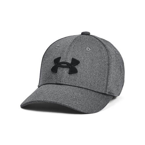 Under Armour Boys Blitzing Cap Stretch Fit , (003) Black / / Black , Medium-Large