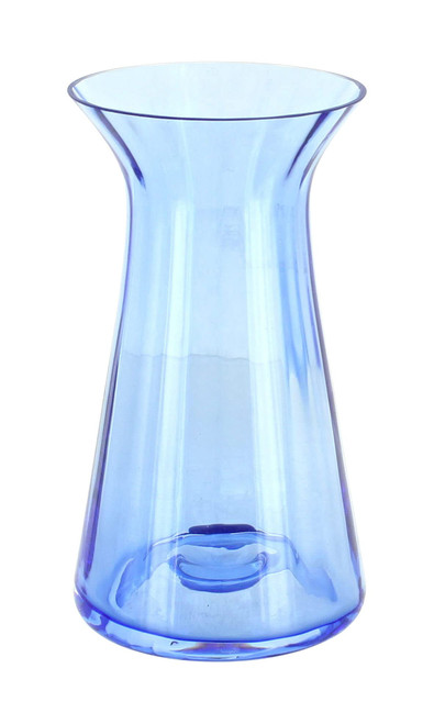Blue Rose Polish Pottery Optic Light Cobalt Vase