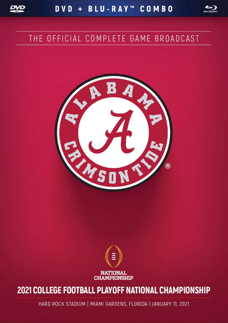 2021 CFP National Championship Alabama(DVD+BD Combo)